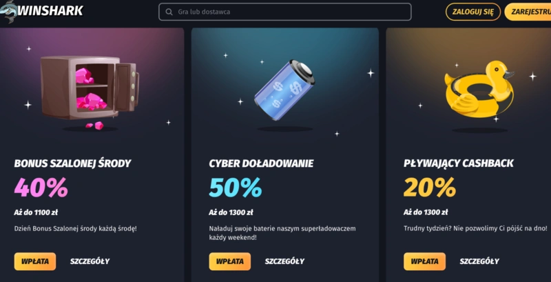 Winshark Bonus