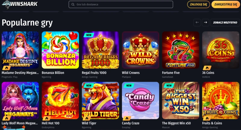 Winshark Games